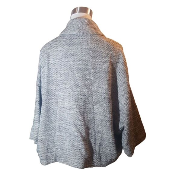 EILEEN FISHER Crop Jacket - Size Petite Medium - Picture 3 of 4